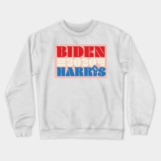 Biden Harris 2020- Red, White & Blue Crewneck Sweatshirt